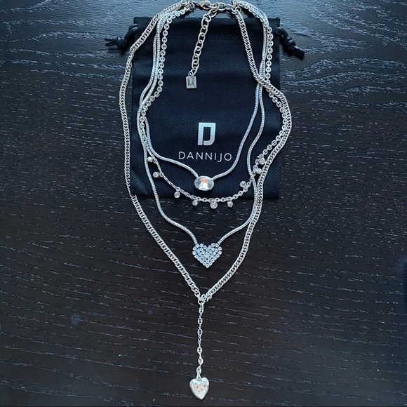DANNIJO Ciel Layered Lariat Necklace - Picture 3 of 7